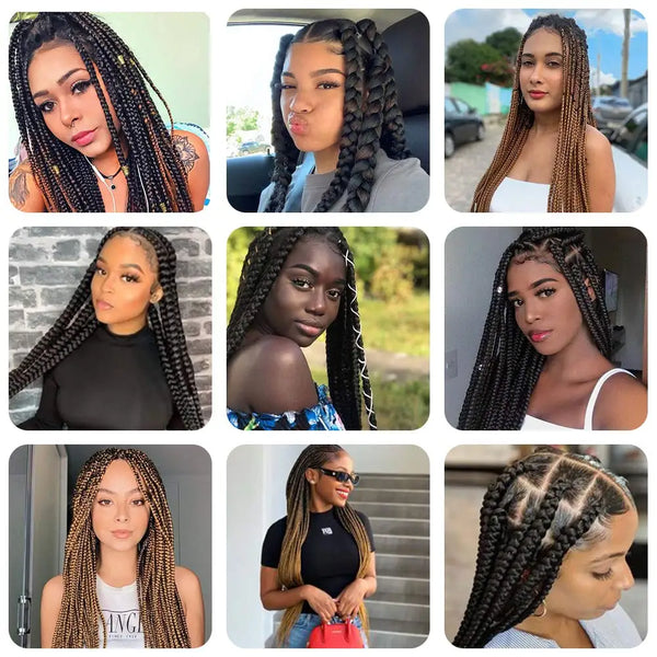 Alororo Synthetic Yaki Kanekalon Braiding Hair
