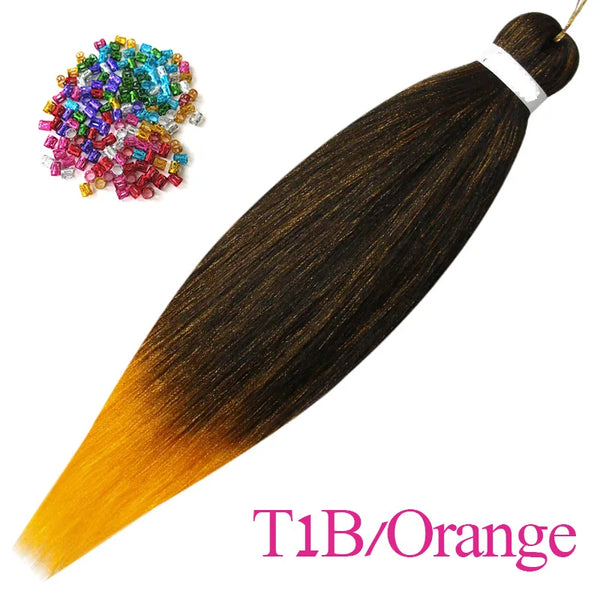 Lihui Synthetic Pre Stretched Yaki Straight Bundles