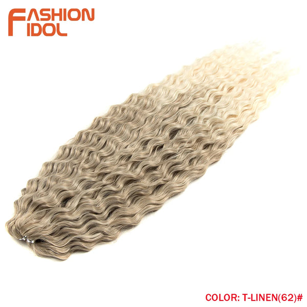Fashion Idol Synthetic Water Wave Braiding Hair