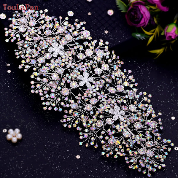 You LaPan Rhinestone Wedding Bride Headdress