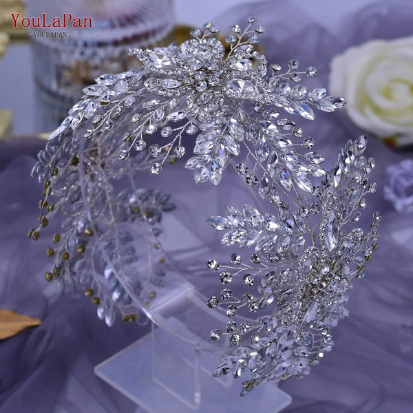 You LaPan Rhinestone Wedding Bride Headdress