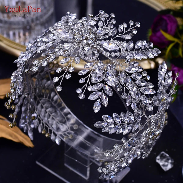 You LaPan Rhinestone Wedding Bride Headdress