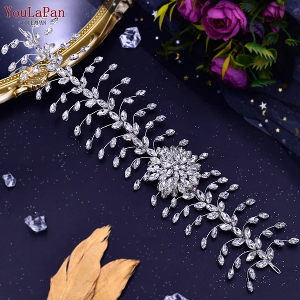 You LaPan Rhinestone Wedding Bride Headdress