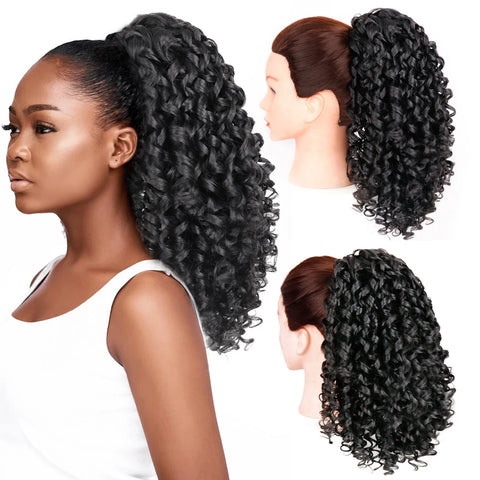 AZQUEEN Synthetic Heat-Resistant Ponytail