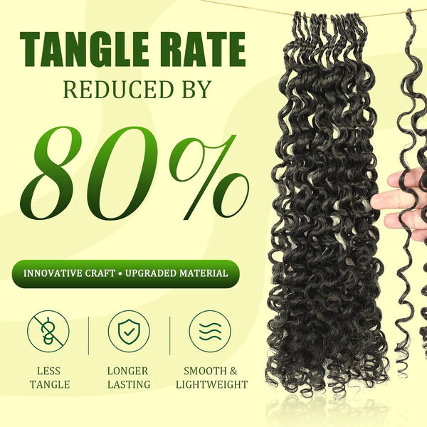 Burmese Synthetic Pre-Looped Crochet Hair