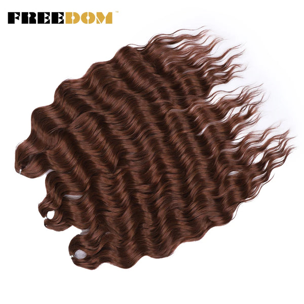 FREEDOM Synthetic Curly Braiding Hair Extensions