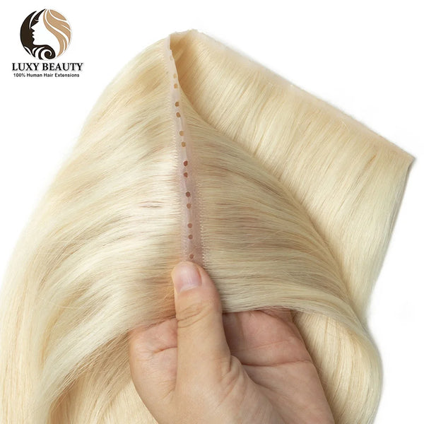 Luxy Beauty Injected Hole Weft Human Hair Extensions