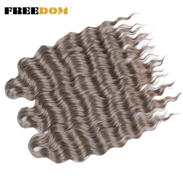 FREEDOM Synthetic Curly Braiding Hair Extensions