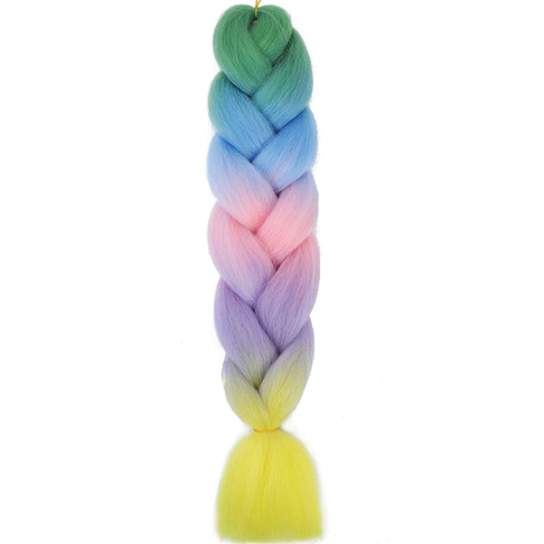 AZQUEEN 24 Inch Kanekalon Jumbo Braid Extensions