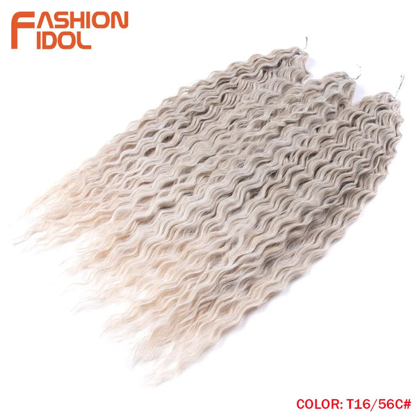 Fashion Idol Synthetic Water Wave Braiding Hair