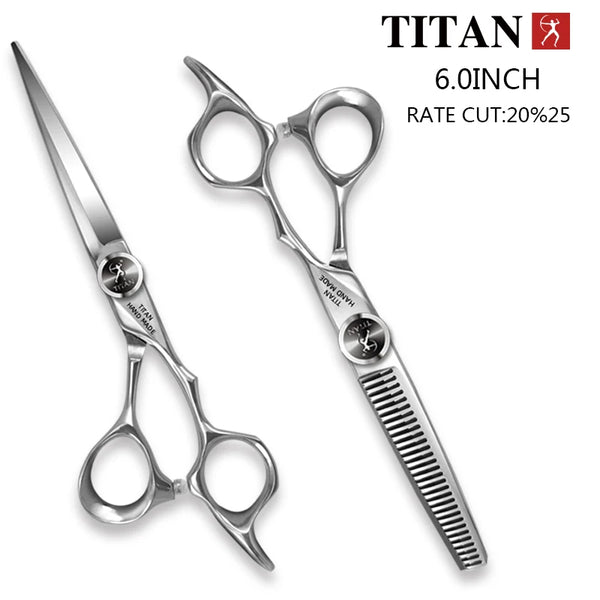 TITAN Professional Steel Hair Cutting/Thinning Set