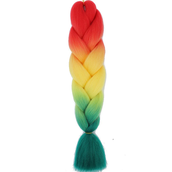 AZQUEEN 24 Inch Kanekalon Jumbo Braid Extensions
