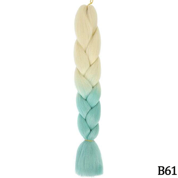 AZQUEEN 24 Inch Kanekalon Jumbo Braid Extensions