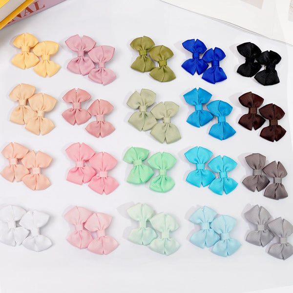 Cellot 20/30/40 Piece Alligator Clip Hair Bows for Infants