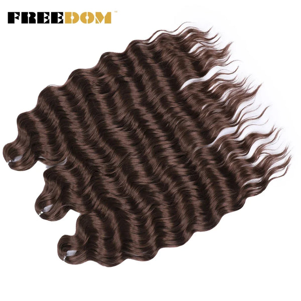 FREEDOM Synthetic Curly Braiding Hair Extensions