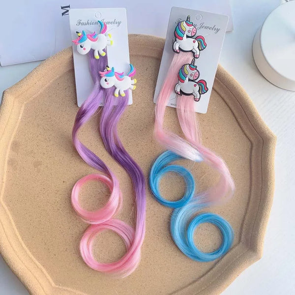 Hellobabies Colorful Kids Hair Extension Clips