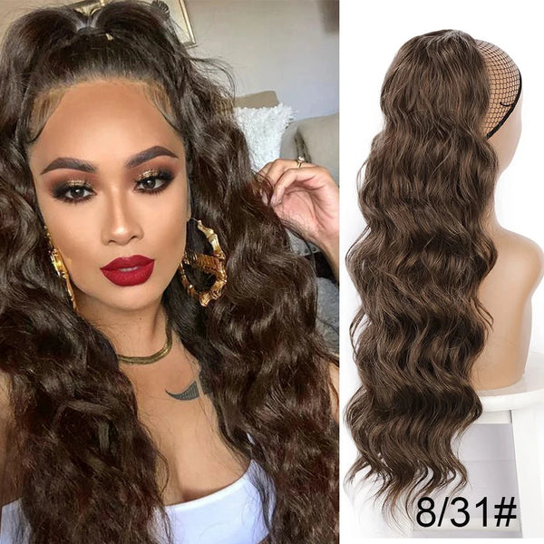 AOOSOO Synthetic Claw Clip-In Ponytail