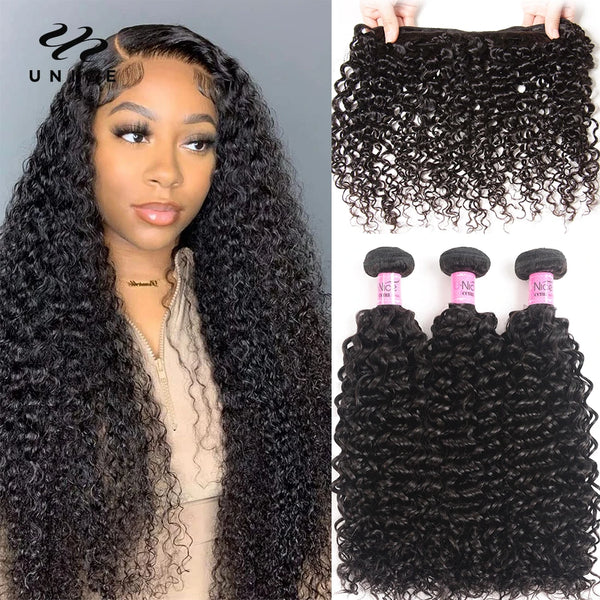 UNICE 100% Brazilian Remy Human Hair Bundles