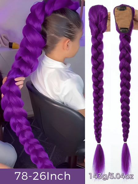 OLACARE 32 Inch Braided Ponytail