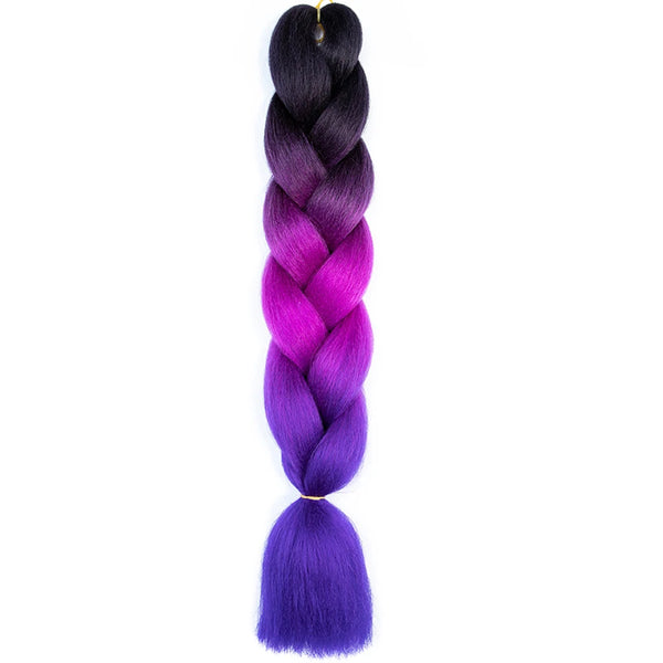 AZQUEEN 24 Inch Kanekalon Jumbo Braid Extensions