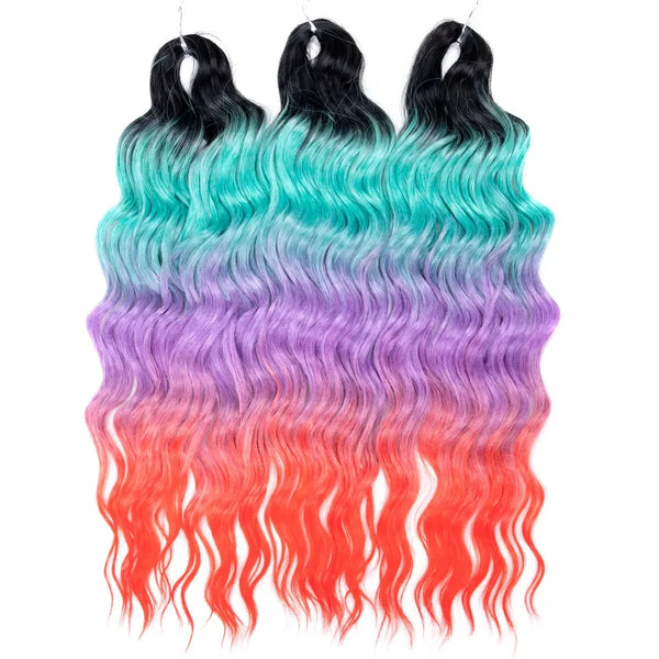 FREEDOM Synthetic Curly Braiding Hair Extensions