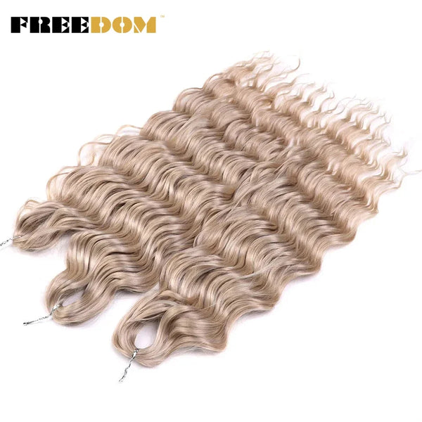 FREEDOM Synthetic Curly Braiding Hair Extensions
