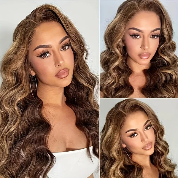 Smilegirl Brazilian Body Wave HD Frontal Wig