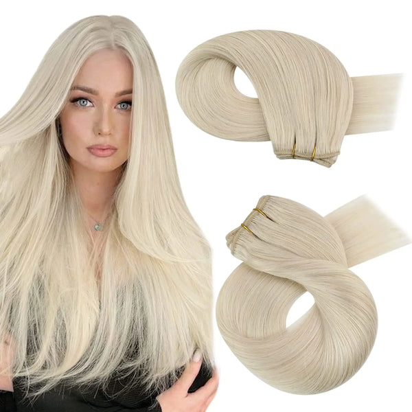 Moresoo Double Wefted Remy Human Hair Bundles