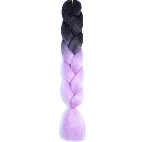 AZQUEEN 24 Inch Kanekalon Jumbo Braid Extensions