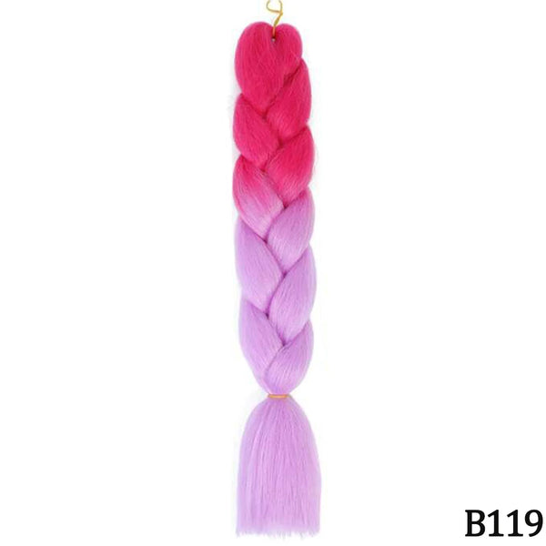 AZQUEEN 24 Inch Kanekalon Jumbo Braid Extensions