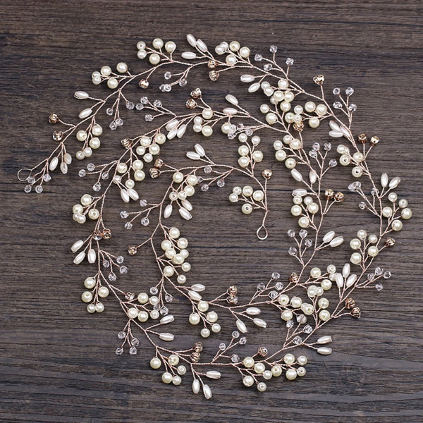 Crystal/Pearl/Rhinestone Hair Vine Wedding Hair Accessory