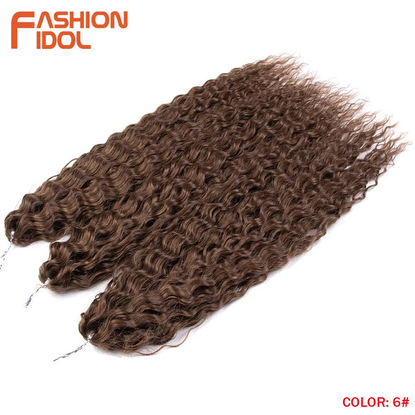 Fashion Idol Synthetic Water Wave Braiding Hair