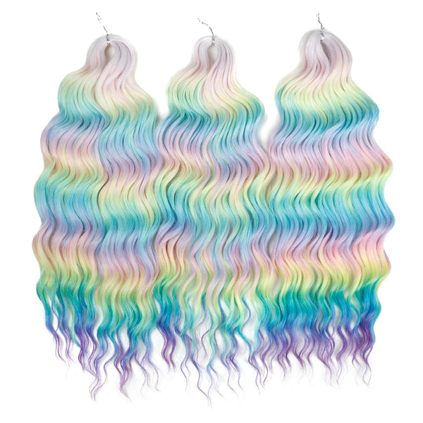 FREEDOM Synthetic Curly Braiding Hair Extensions