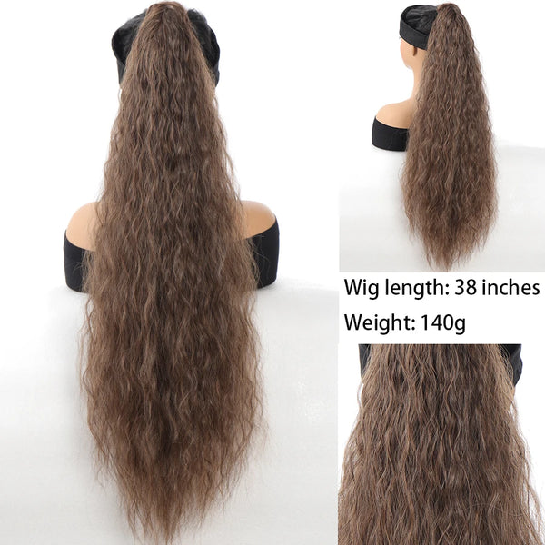 AOOSOO Synthetic Claw Clip-In Ponytail