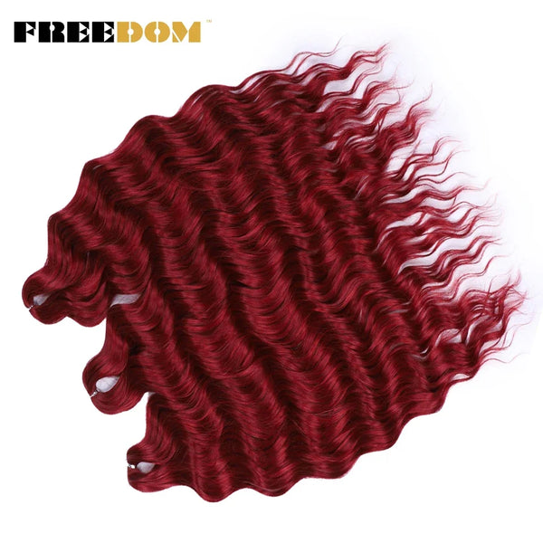 FREEDOM Synthetic Curly Braiding Hair Extensions