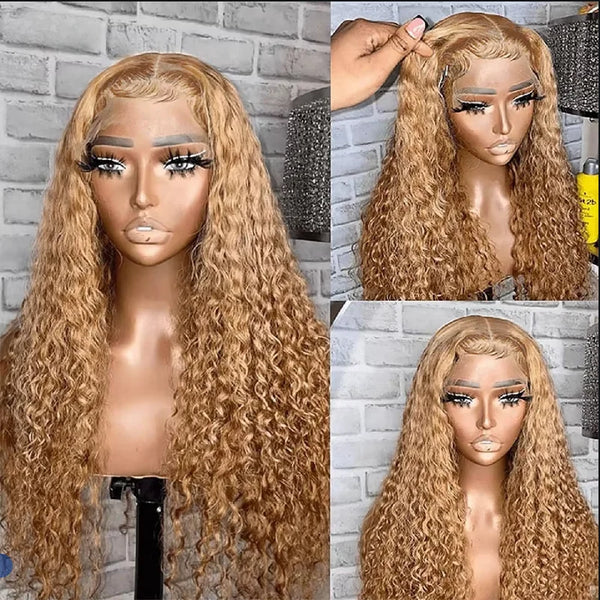 SoGreat Brazilian Deep Wave HD Lace Frontal Remy Human Hair Wig