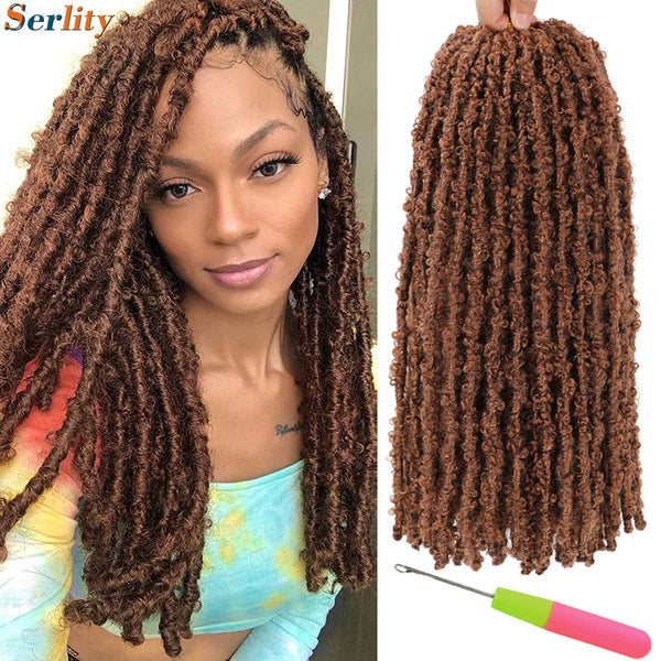 Serlity Butterfly Faux Locs Crochet Hair