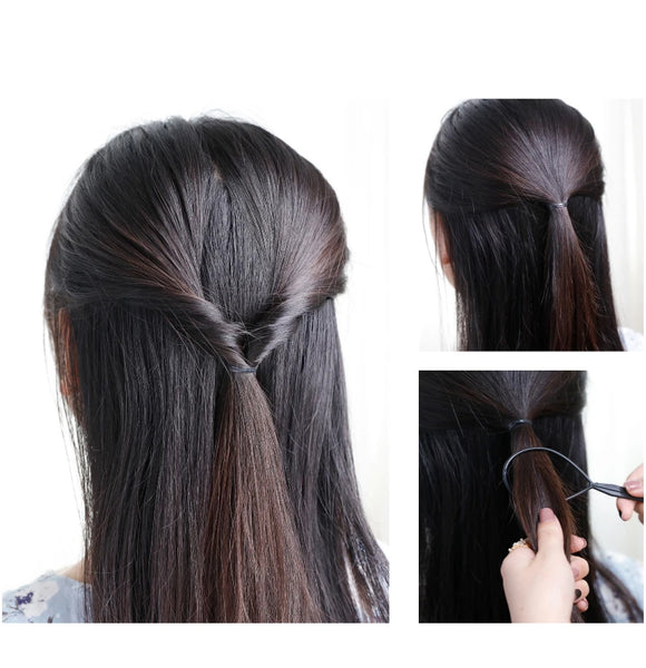 4pcs/set Ponytail Hair Styling Tools