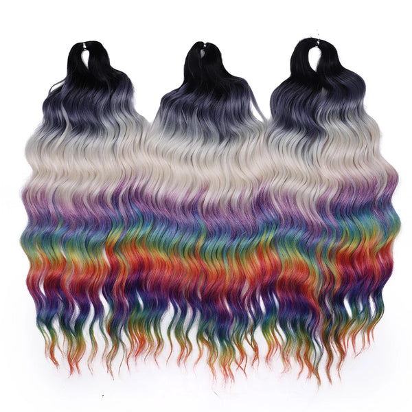 FREEDOM Synthetic Curly Braiding Hair Extensions