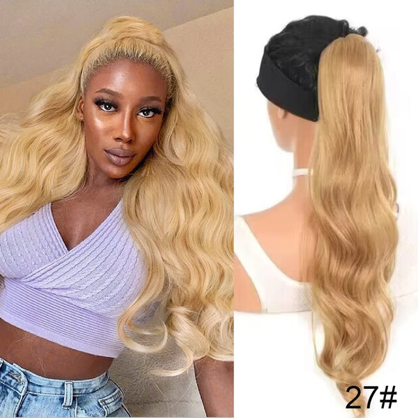 AOOSOO Synthetic Claw Clip-In Ponytail