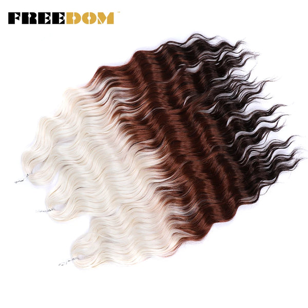FREEDOM Synthetic Curly Braiding Hair Extensions
