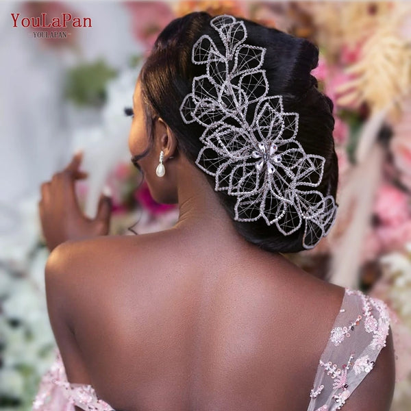 YouLaPan Rhinestone Hair Jewelry