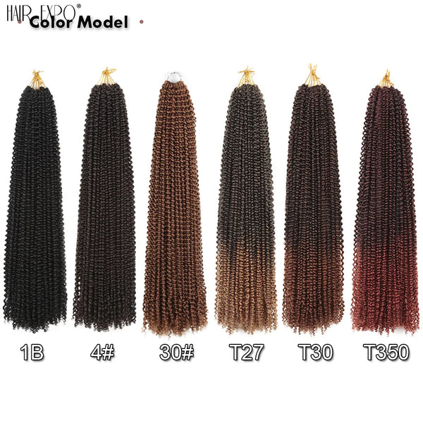 Hair Expo Synthetic 30" Passion Twist Pre-Looped Crochet Hair