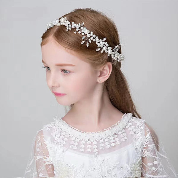 GETNOIVAS Bridal Flower Ribbon Headband
