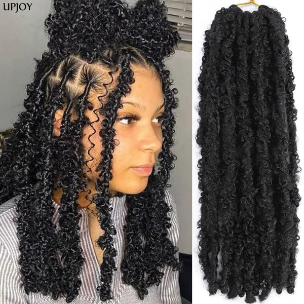 UpJoy Synthetic Pre looped Distressed Goddess Butterfly Soft Locs