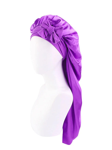 X-Long Satin Bow Nightcap