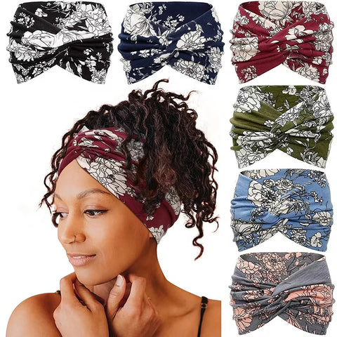 Twisted Wide Headbands/Turbans