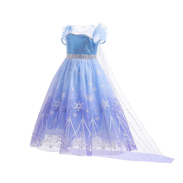 Elsa Ponytail/Light Up Dress/Accessories