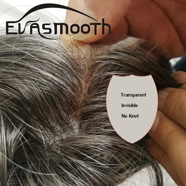 Evasmooth Indian Remy Human Hair Replacement System