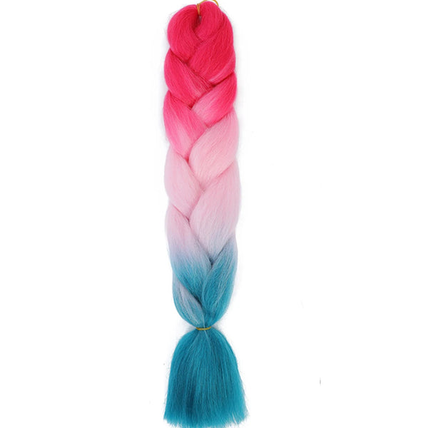AZQUEEN 24 Inch Kanekalon Jumbo Braid Extensions